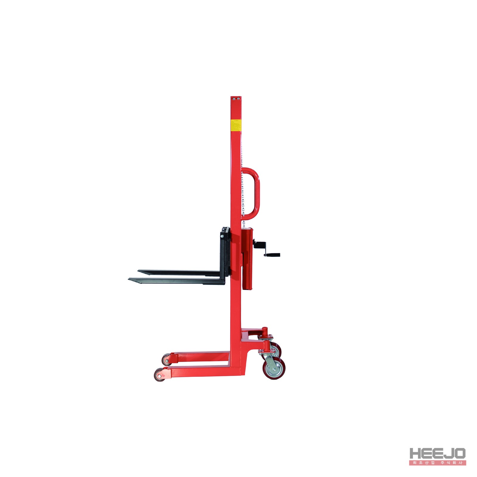 희조 윈치스태커 HL 수동 윈치 리프트 트럭 HJ-HL (350/800kg) 2