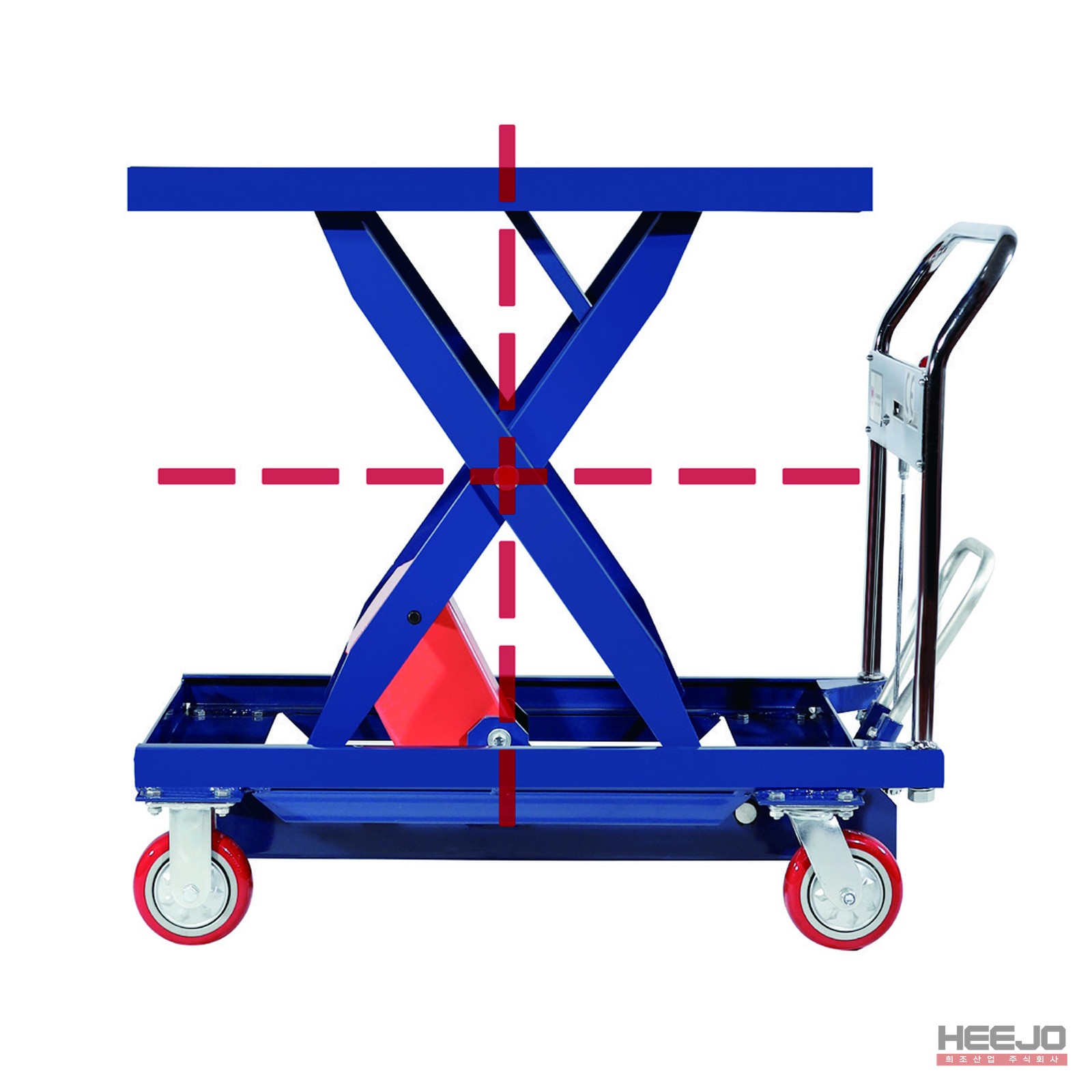 희조 프로리프트 전문가용 유압 테이블 리프트 HJ-LHT (500kg, 특허 설계) 2