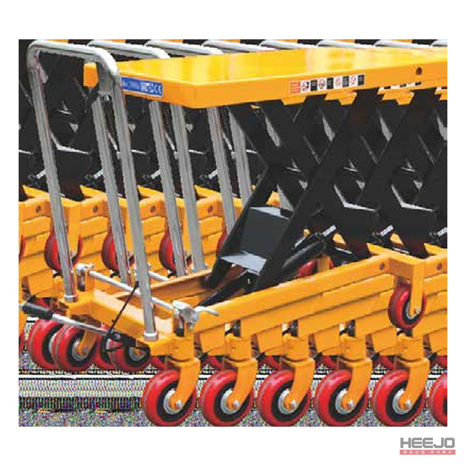 희조 테이블리프트 800 수동 테이블 리프트 (대형, 800-1000kg) (HJ-PT) 3